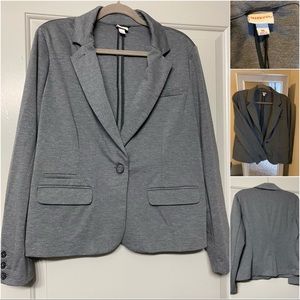 Merona Gray Work Blazer - Size XL